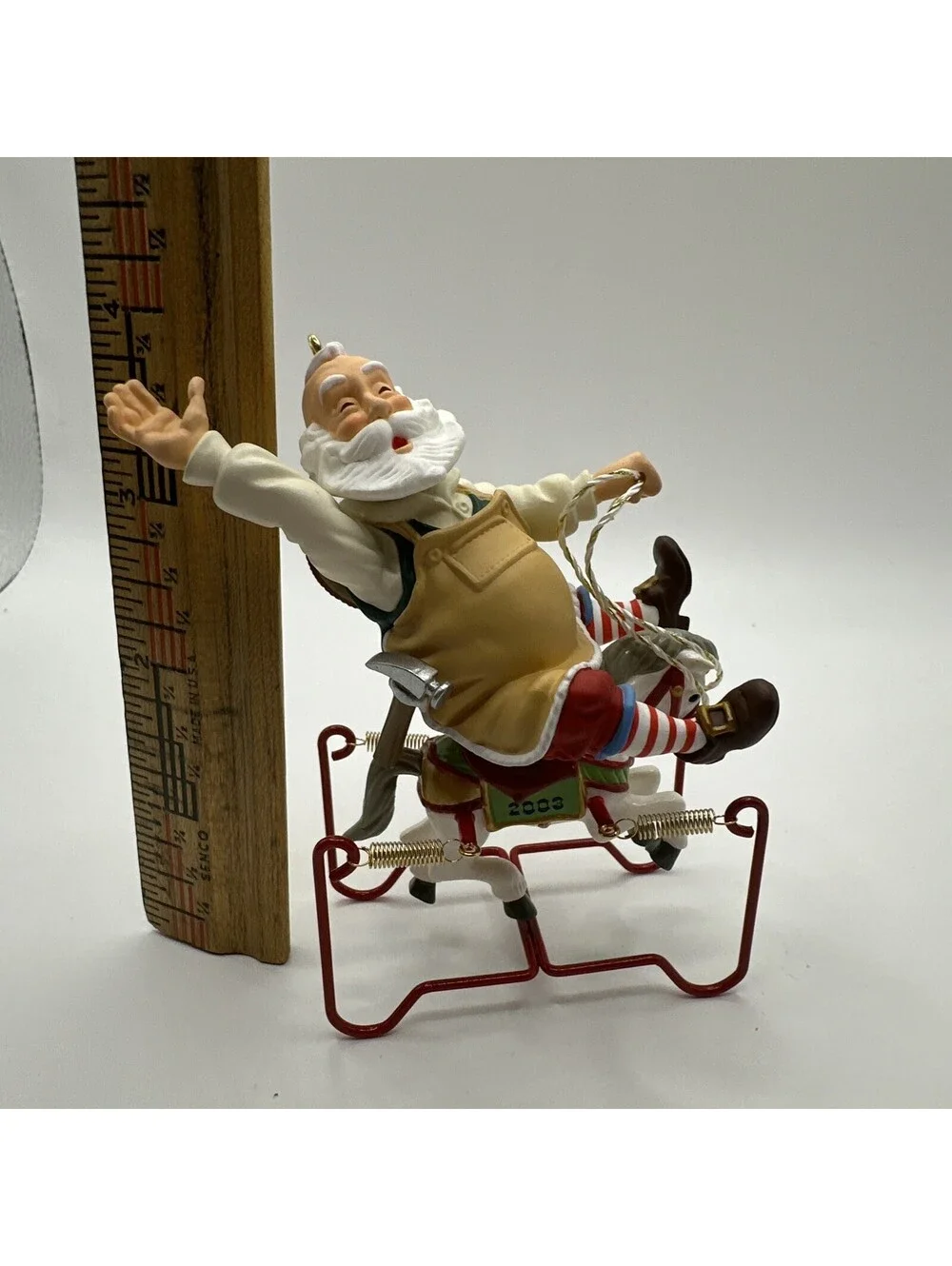 2003 Hallmark Keepsake Ornament – Toymaker Santa (4th in Series)